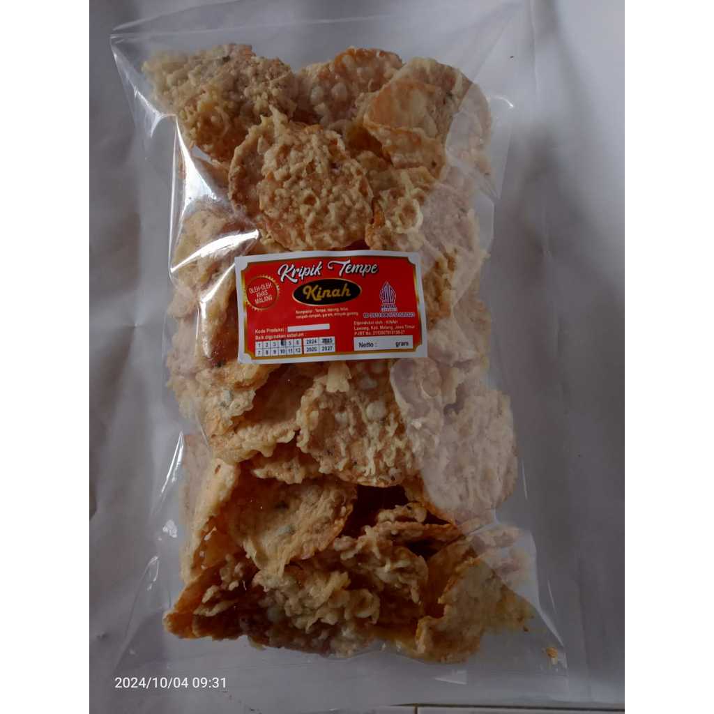 

kinah keripik tempe original 500g