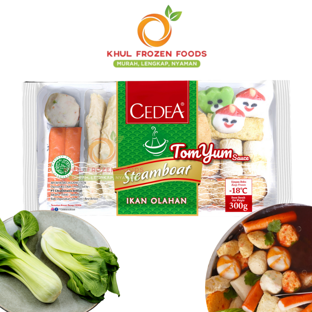 

Cedea Steamboat Tom Yum 300gr/ Tom Yum/ Paket Tom Yum/ TomYum Instan