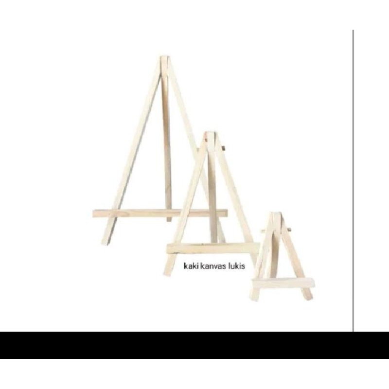 

easel/ kaki kanvas 15cm...