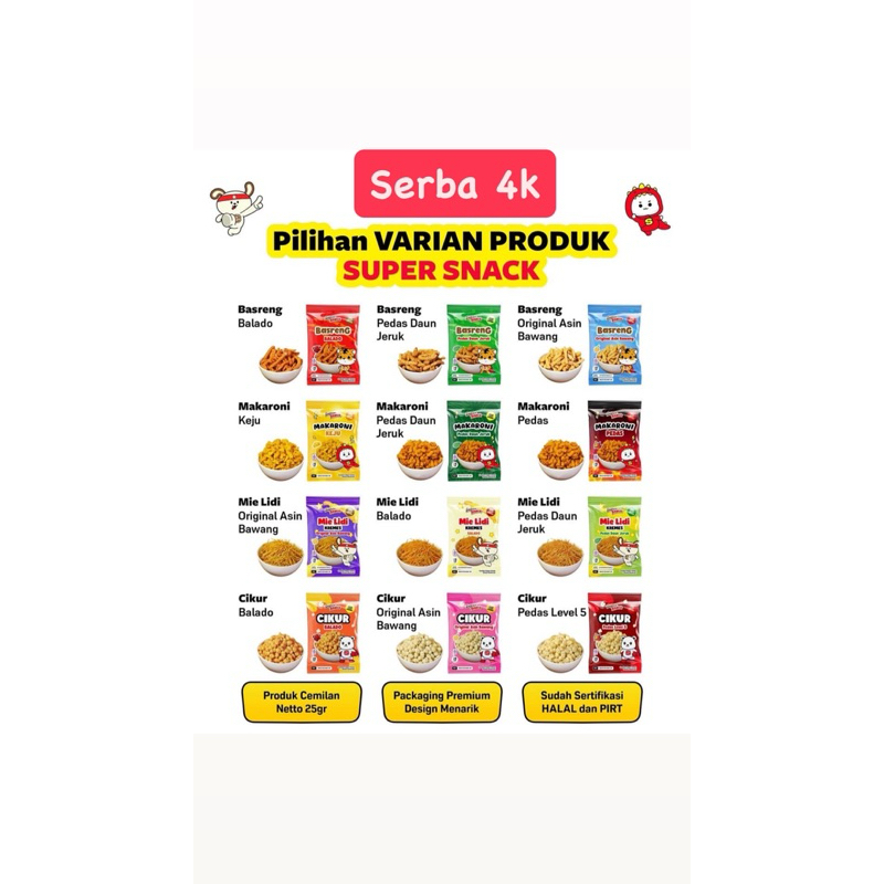 

SNACK SERBA 5rb