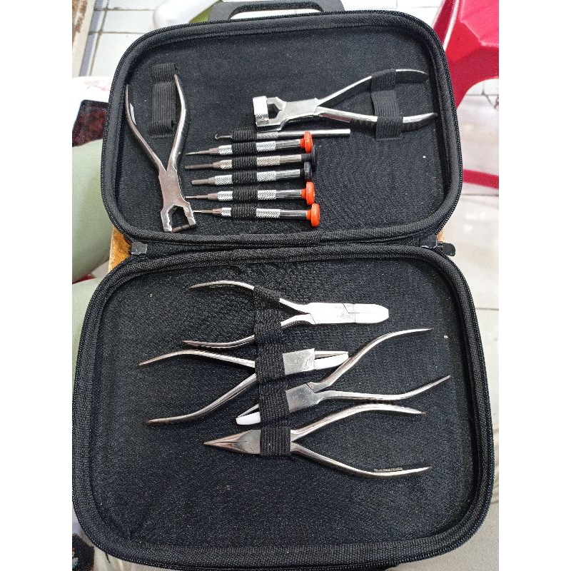 Tang Obeng Set (Instrumen Optik) Tang 6+Obeng 6+Kaitan 1