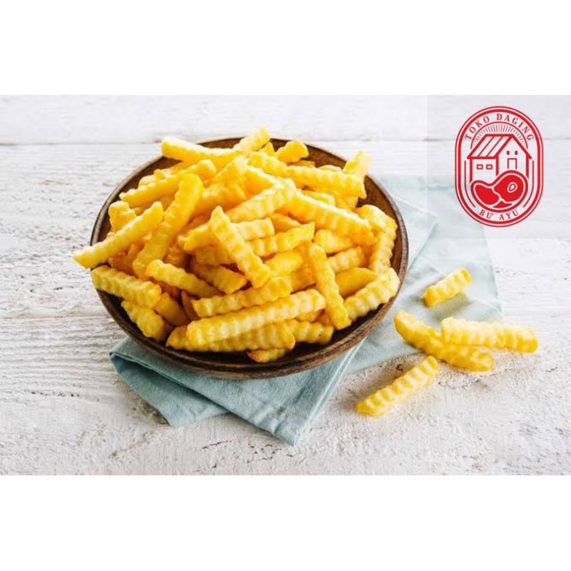 

Kentang Goreng Crinkle Cut / French Fries Murah