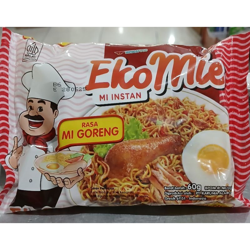 

Ekomi Mi instan goreng 60gr