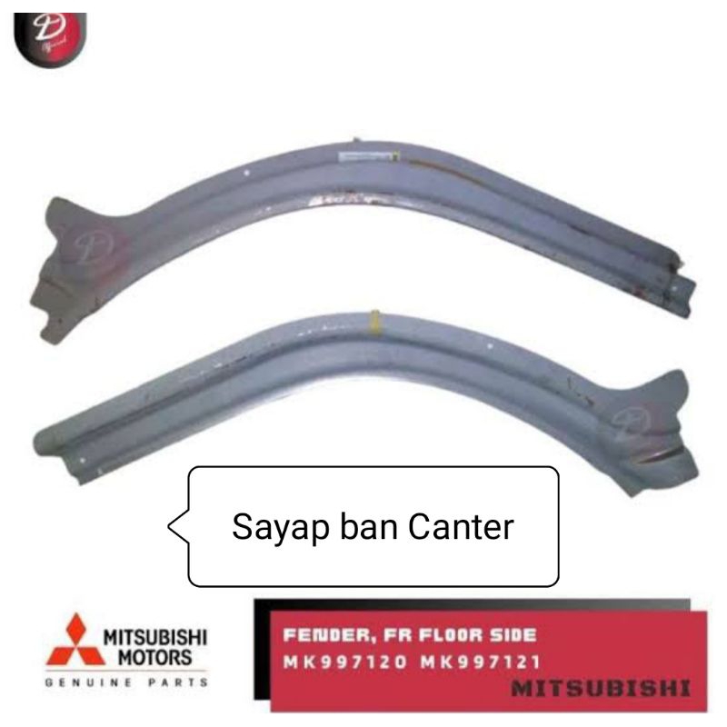 Spakbor ban ORI 1buah Mitsubishi Canter, kuda kepang, sayap