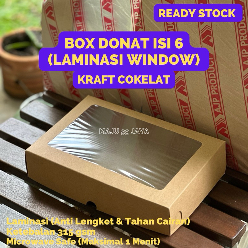 

Box Donat Dus Donat isi 6 Laminasi Window ukuran 27x18,5x5,5 cm Kraft Coklat Ketebalan 350 gsm | Kotak Donat Martabak Pastry Bomboloni Tempat Donat Box Donat Besar Kaca