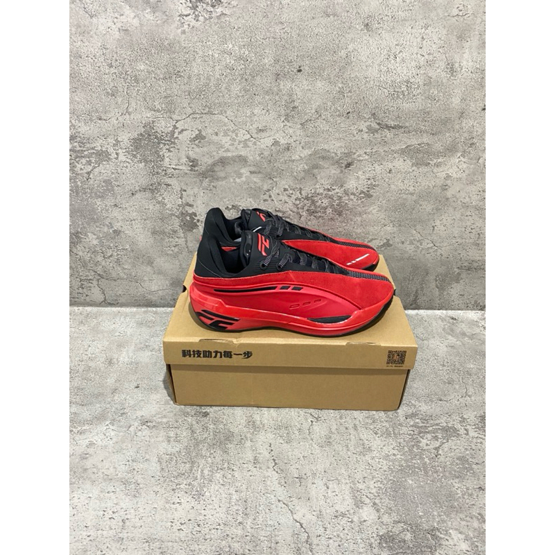 Sepatu Basket Qiaodan FE 2.5 Turbo Ferrari Red 42 42.5 44 45