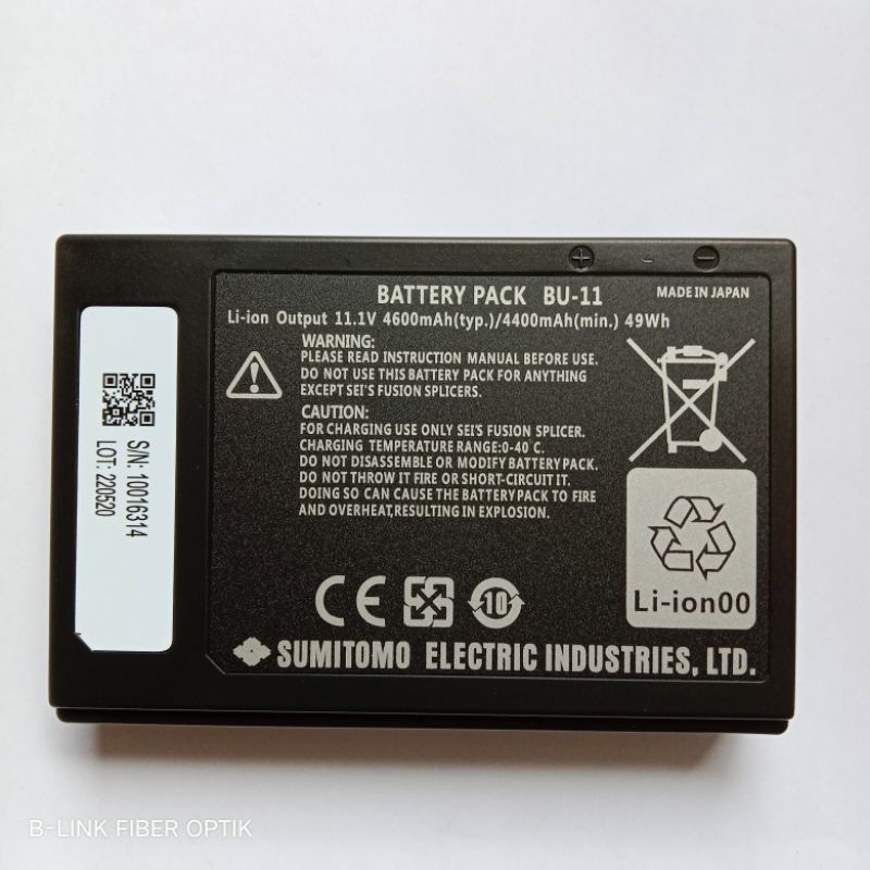 batrey splicer sumitomo z1c