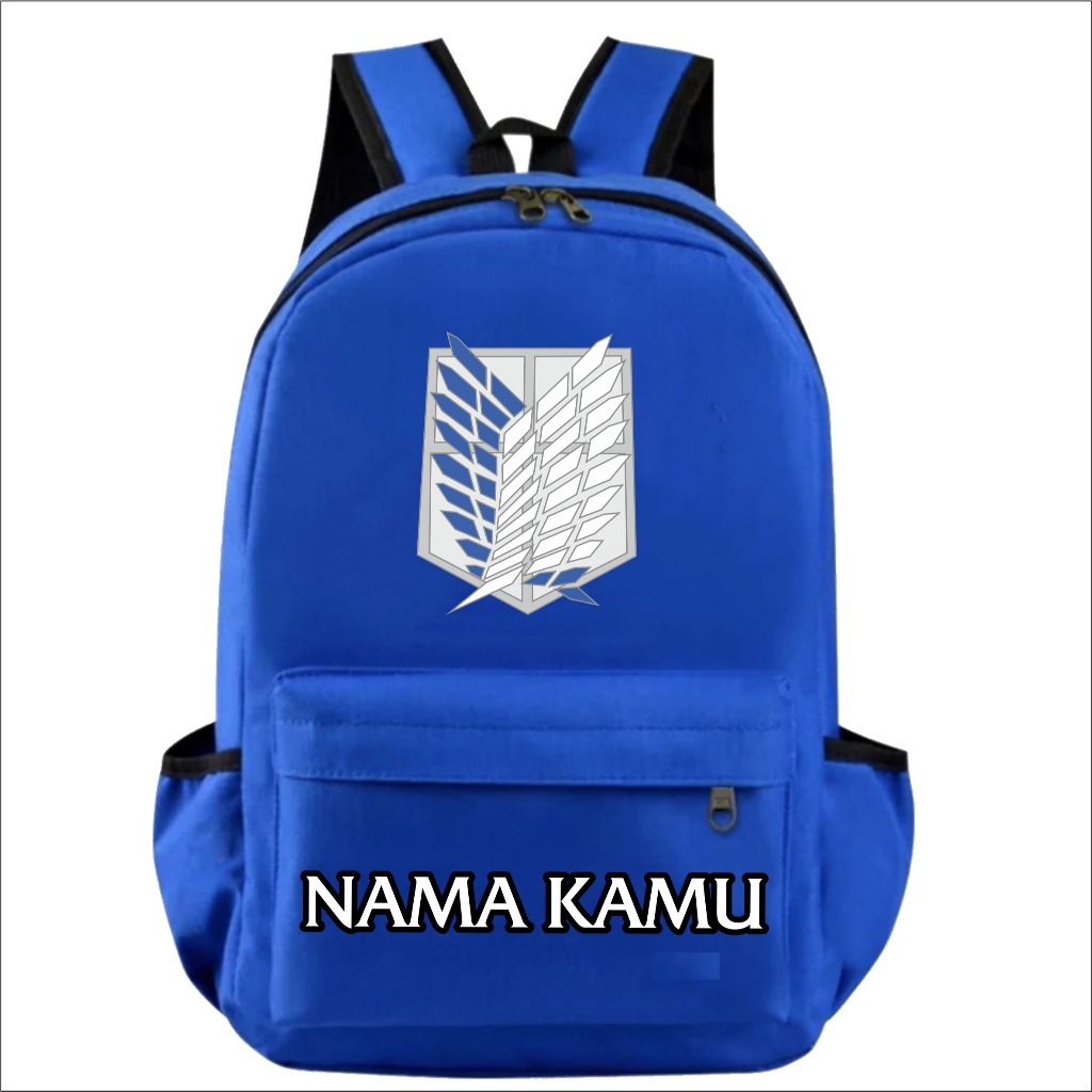 Tas Backpack Attack On Titan Tas Punggung Ransel Sekolah Anime AOT