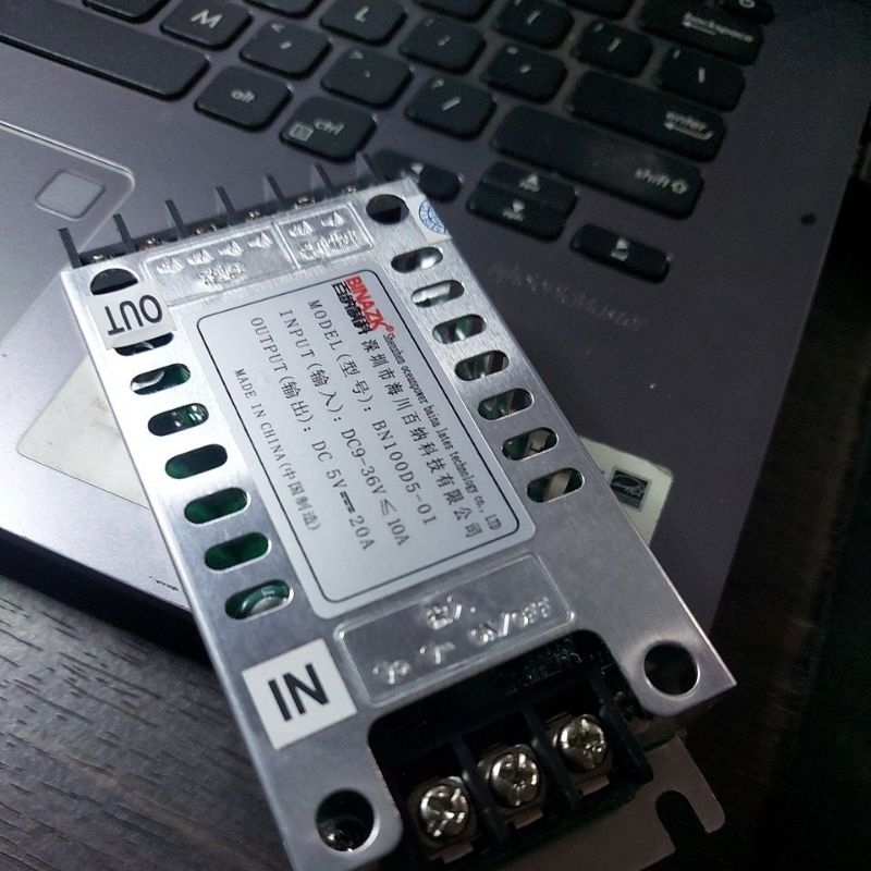 PSU konverter  DC KE Dc input 12v-24v output 5v 20 A