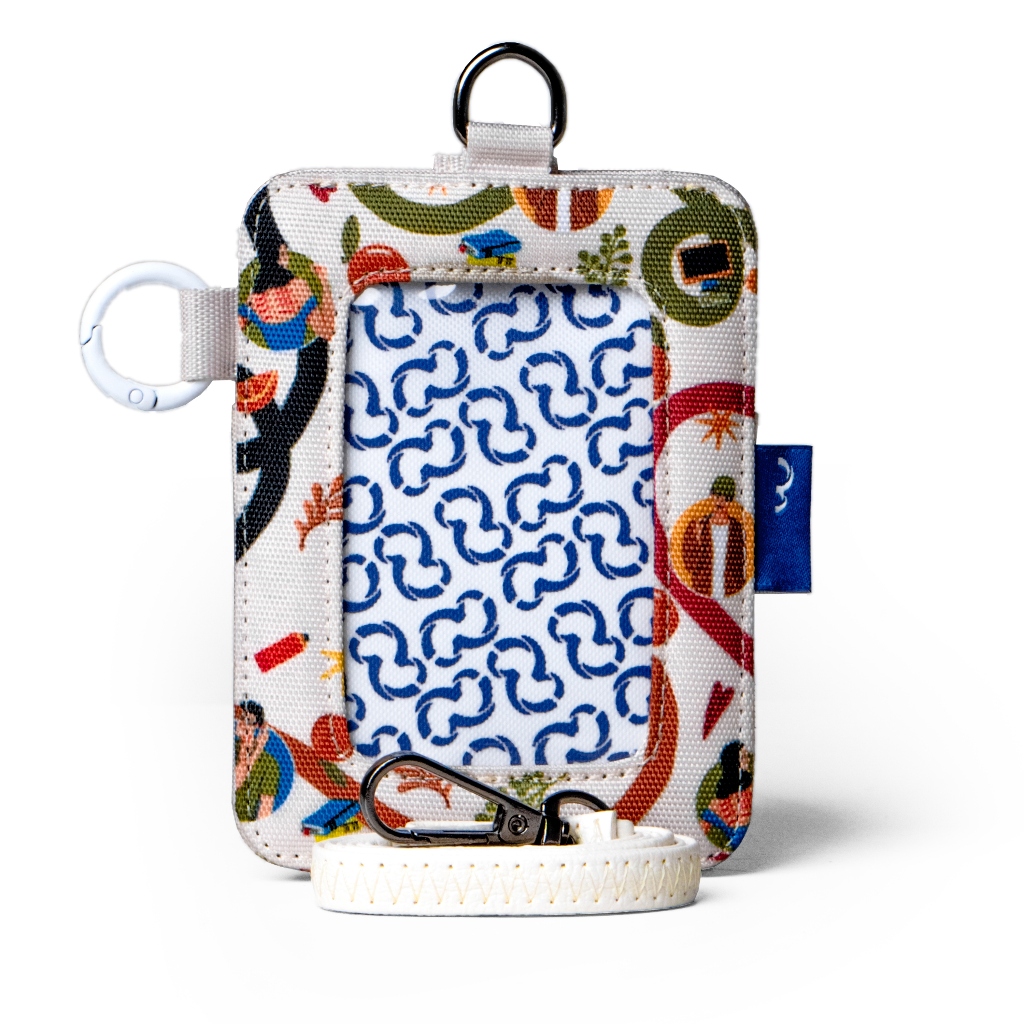 

Wallts x Plossa Priestly Cream - Lanyard Name Tag Id Card