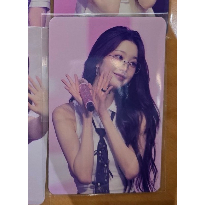 photocard wonyoung ive 1st world tour in cinema meechandise benefit 70k won nft (no qr)