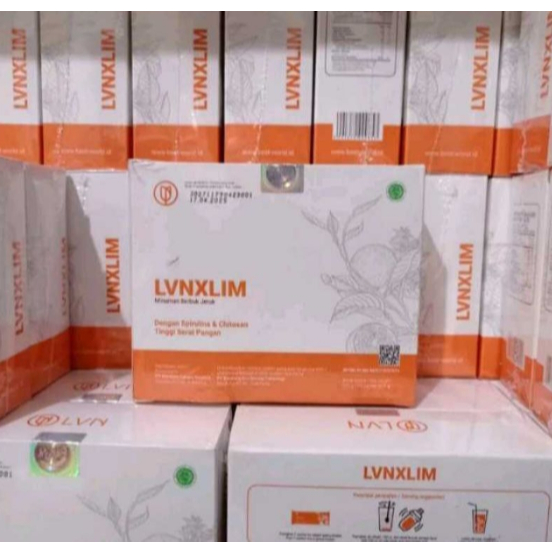 LVN XLIM SLIM SPIRULINA DIET PENURUN BB HERBAL 100% ORIGINAL ASLI