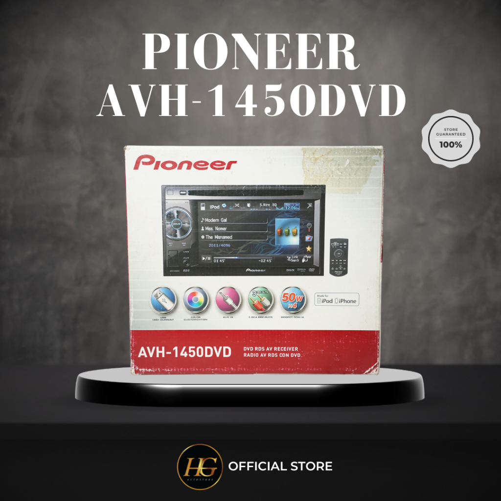 Head Unit Pioneer AVH-1450DVD (second)