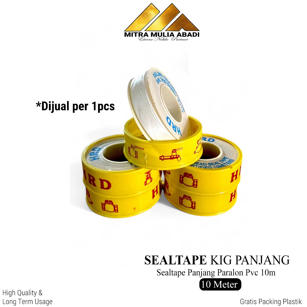 ID SEALTAPE KIG PARALON PVC PANJANG 10 METER