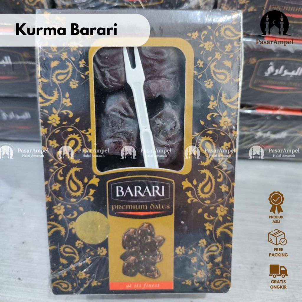 

Kurma BARARI Anggur Bam Iran Mozafati Dates 600gr | PREMIUM QUALITY