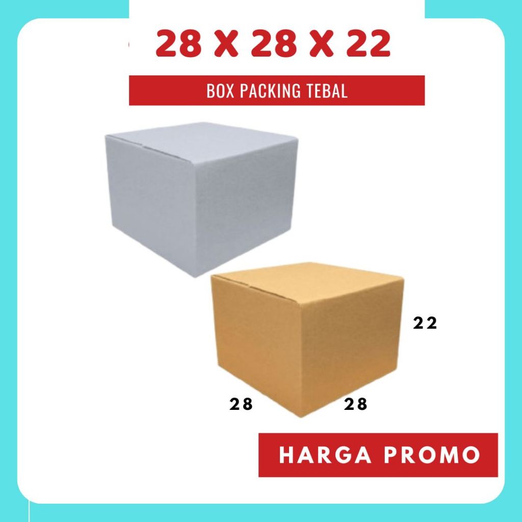 

Box 28x28x22 Kardus Packing A1 Karton Dus Kotak Kemasan Sparepart Jamu Madu Assesoris