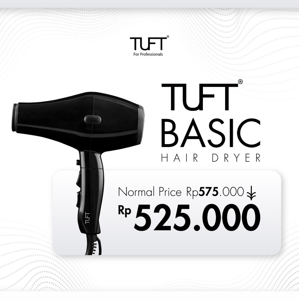 TUFT BASIC Hair Dryer 600w 8701 / Hair Dryer 600W Ndk78