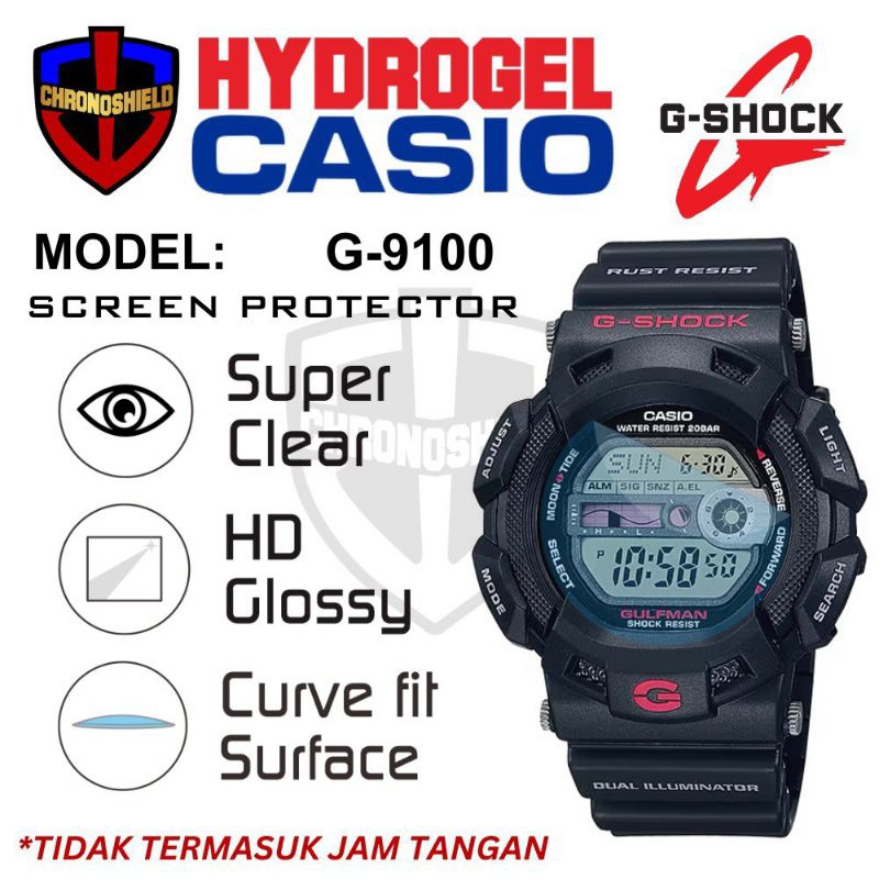 Anti Gores Jam Tangan Casio G-Shock G9100 G 9100 Antigores Hydrogel