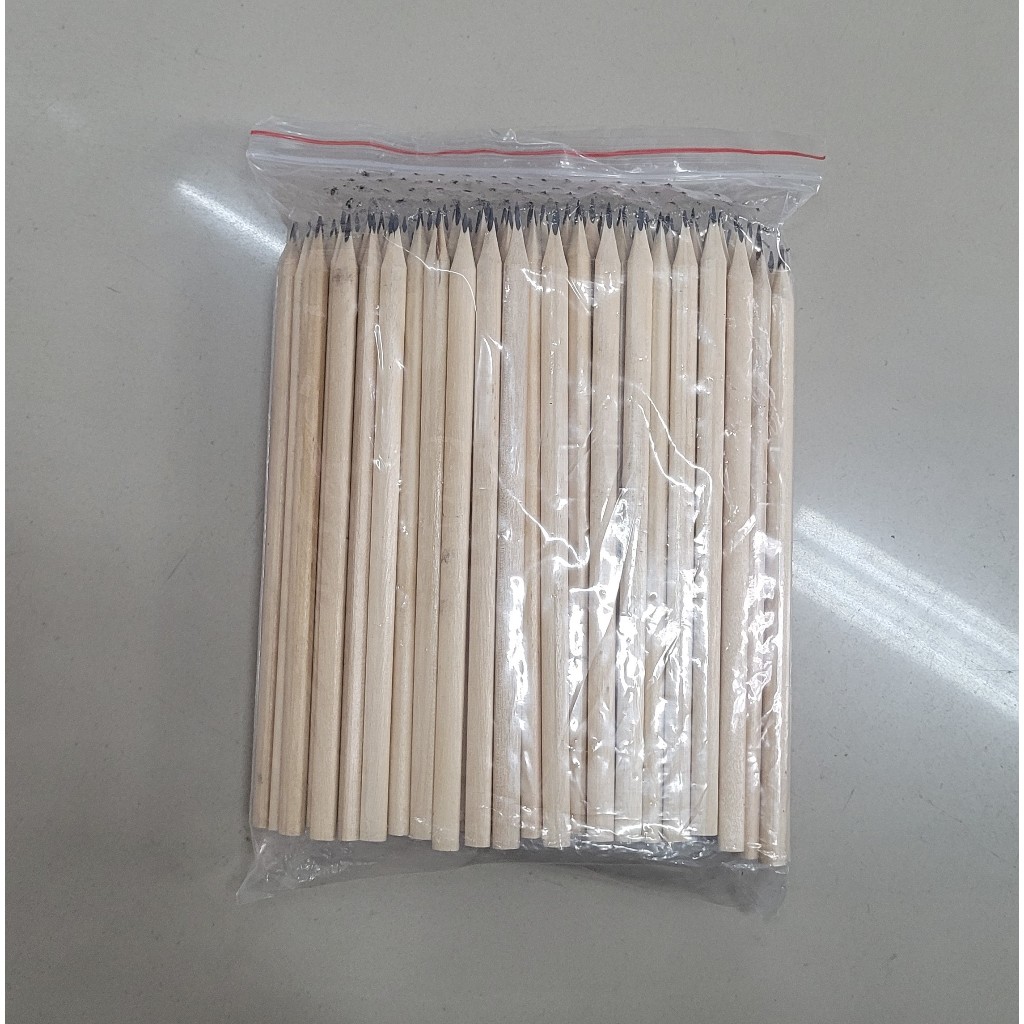 

Pensil Hotel Segitiga Polos Serut Murah - 100 pcs