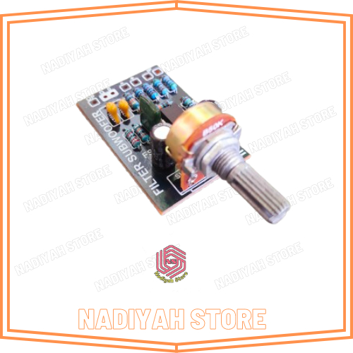 Kit Filter Subwoofer 1 Potensio DC12V