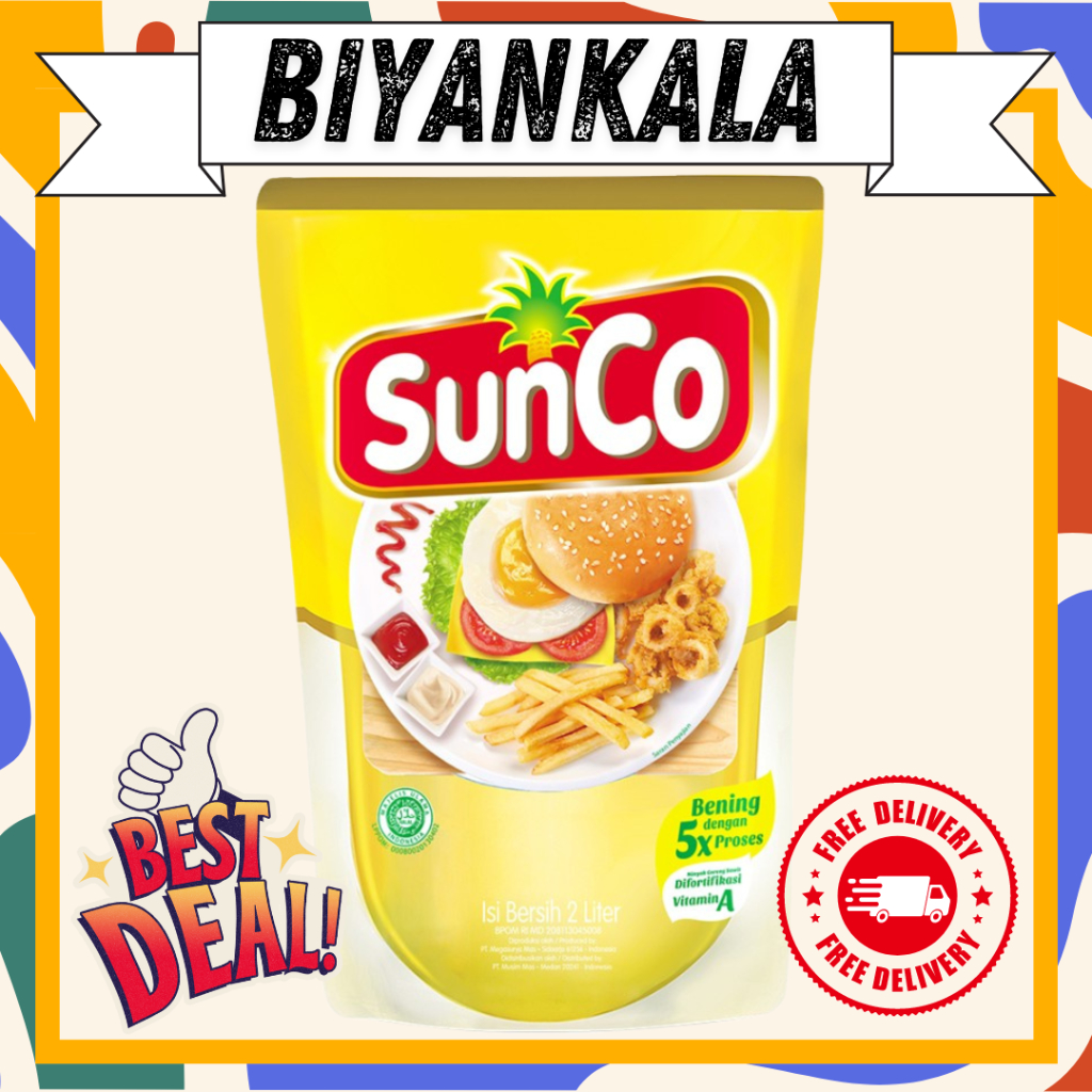 

MINYAK GORENG SUNCO 2 LITER