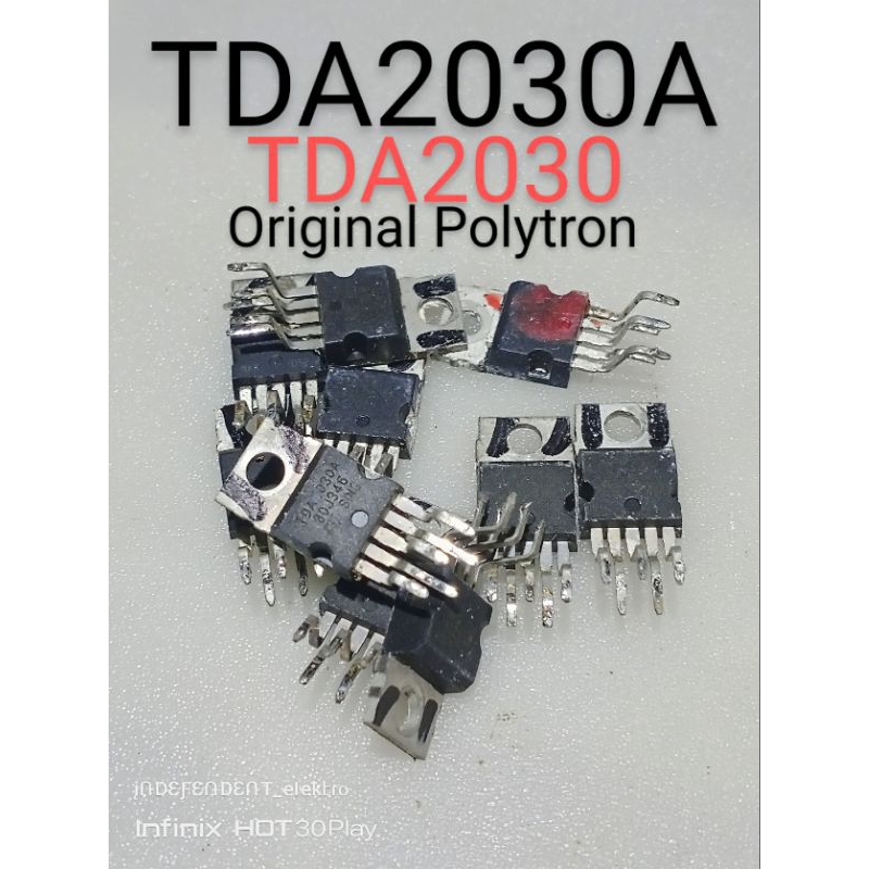TDA2030  TDA 2030   TDA2030A    UTC 2030A   tda2030a tda2030   Tda 2030 original Polytron