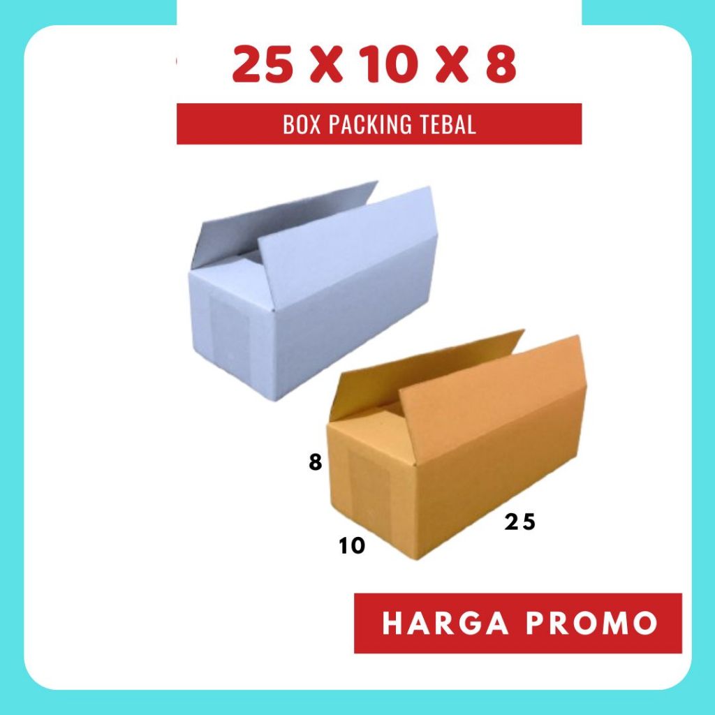 

Dus Packing 25x10x8 Kardus A1 Kotak Kemasan Karton Olshop Sparepart Madu Kosmetik