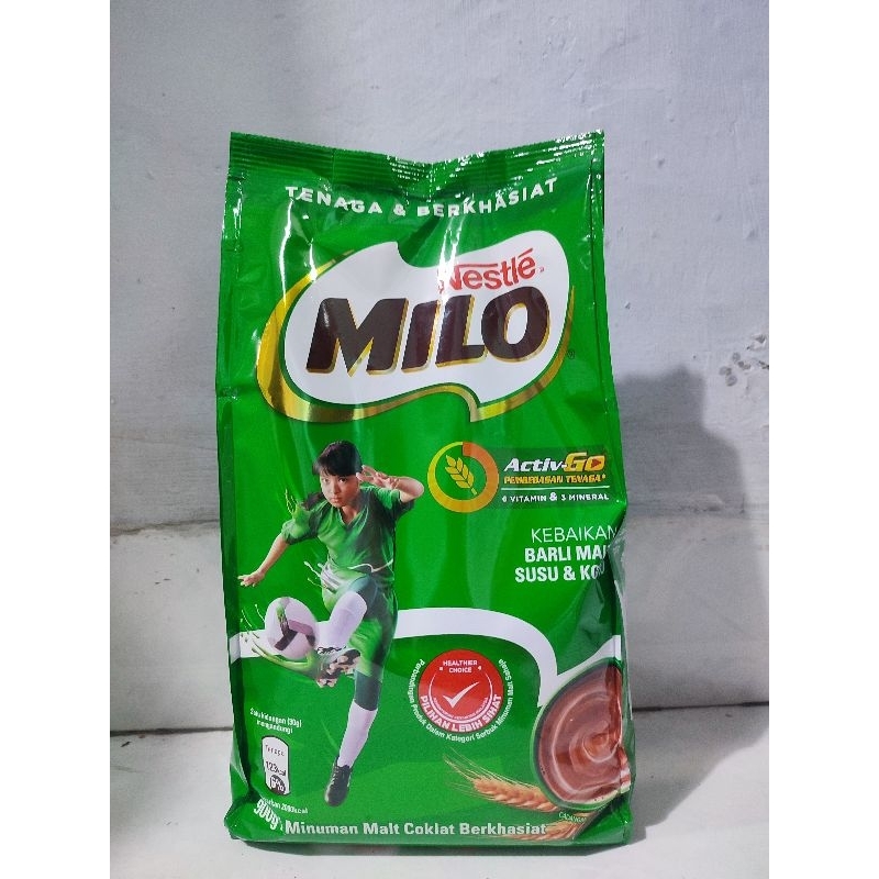 

Milo Activ-Go Nestle Original Malaysia 900Gram Refill