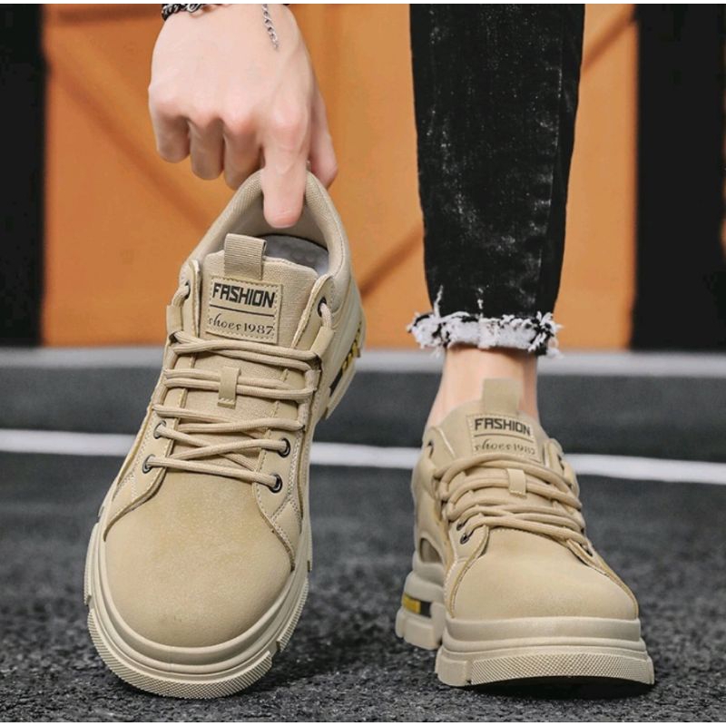 Sepatu Safety Out Door Pria Wanita Original import Guo Chao Terbaru Sepatu Safety trendy
