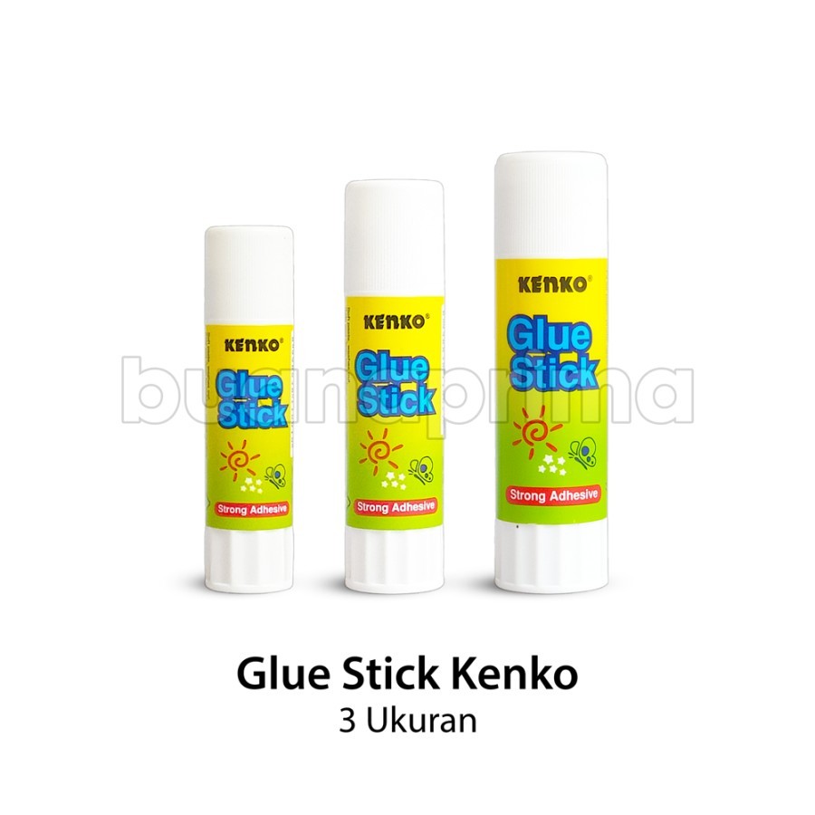 

Kenko Glue Stick (8/15/25 gram) Original (1 PCS) / Lem Stick Lem Batang Kenko Original