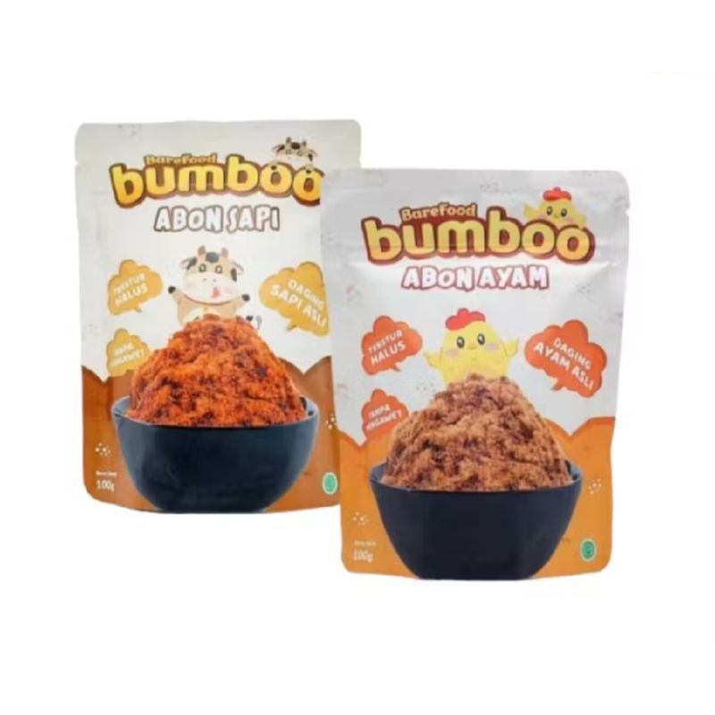 

BUMBO0 Abon Asli 90gr Abon Bayi Tekstur Lembut NO MSG