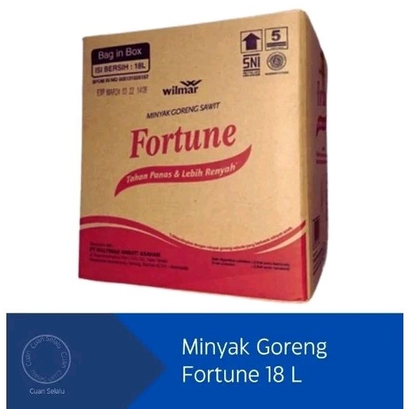 

Minyak Goreng Fortune 18 L