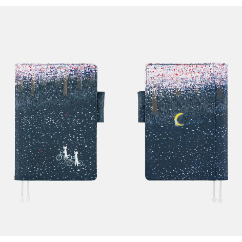 

Hobonichi 2025 Hiroko Kubota The Tone of Illuminated Flowers Cover Only