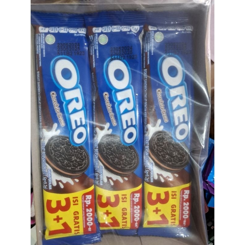 

OREO SACHET 1 BOX ISI 12 BUNGKUS X 36.8 gram