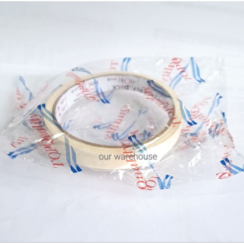 

Masking Tape 1/2 inch, Washi Tape 1/2", Lakban Kertas INOKI 12mm x 14 meter
