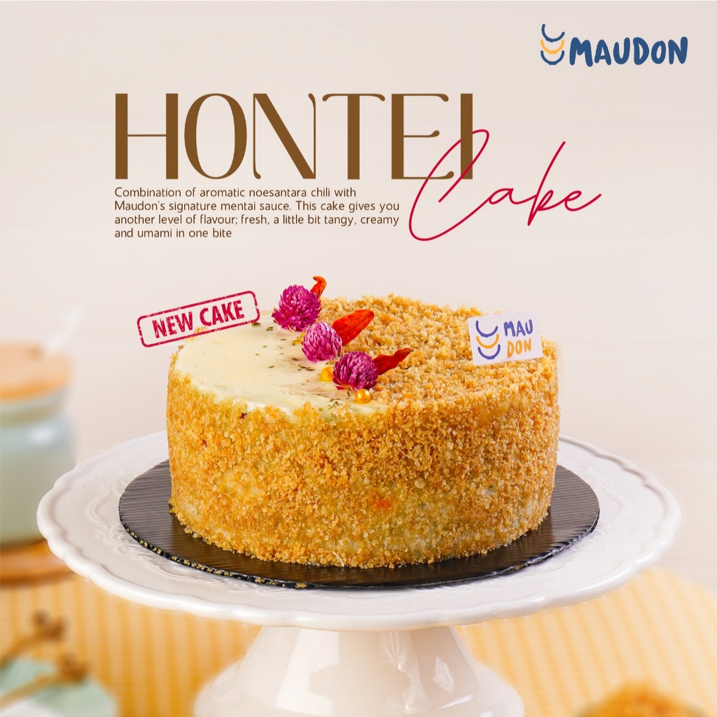 

HONTEI CAKE | SAVORY CAKE |MAUDON CAKE | KUE ULTAH | BIRTHDAY CAKE | KUE UNIK |MENTAI CAKE
