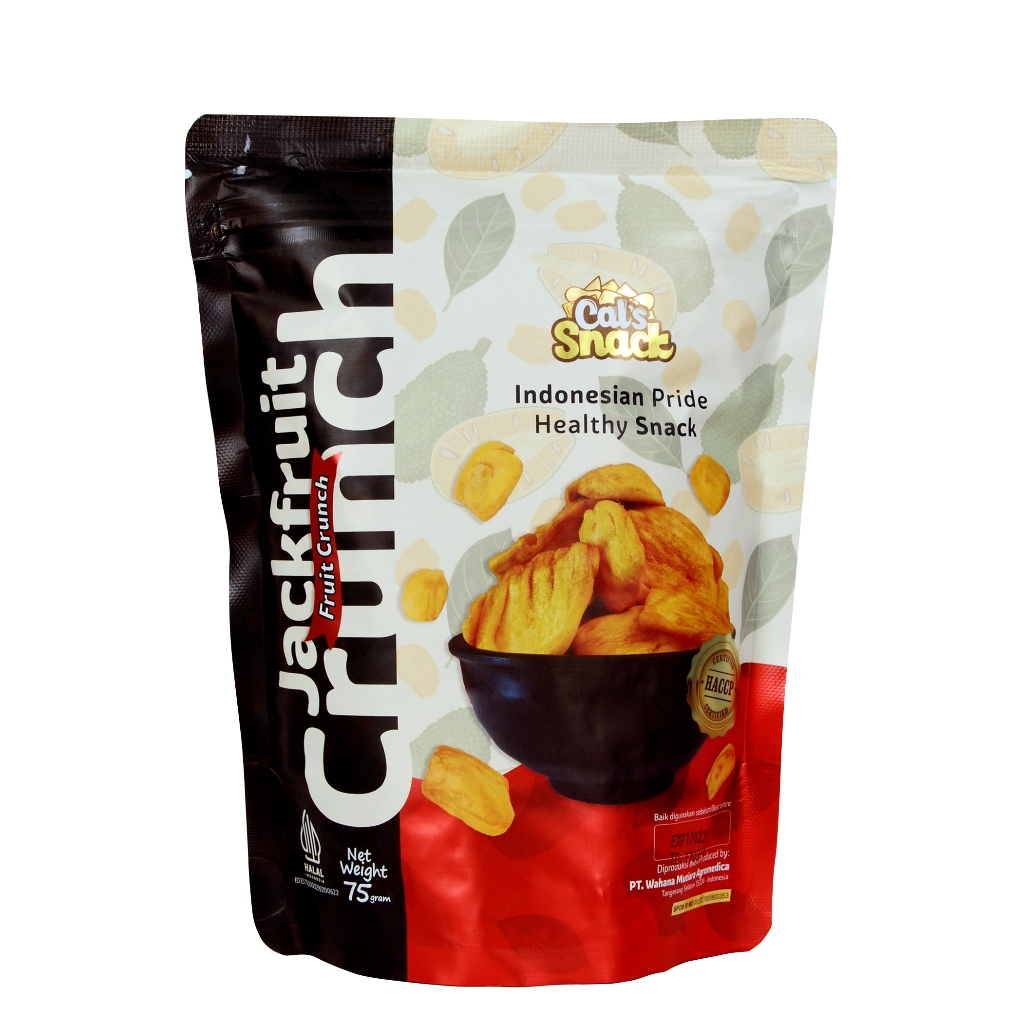 

Cal's Snack JackFruit Crunch 75 Gram / Snack Rambak Buah Nangka