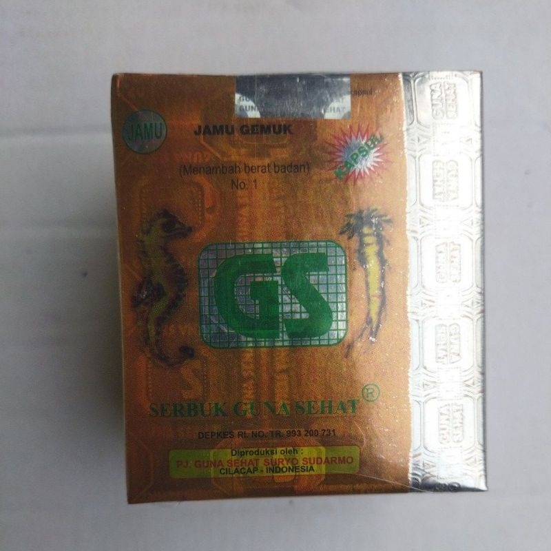 Gs no.1 kapsul gemuk sehat