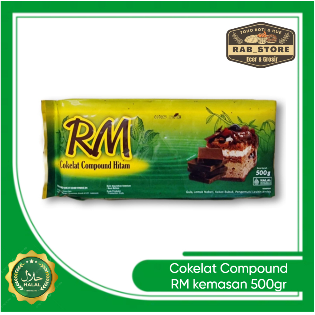 

Coklat Compound RM / Cokelat Batang RM / Coklat Blok RM 500gr