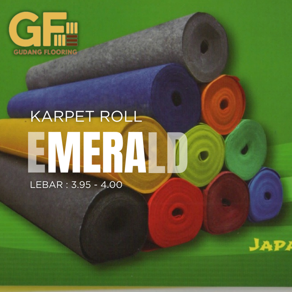 Karpet Roll Emerald Terbaik Lebar 3M