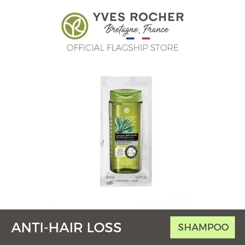 Sample Yves Rocher (Kemasan Sachet) Shampoo Anti Aging Serum