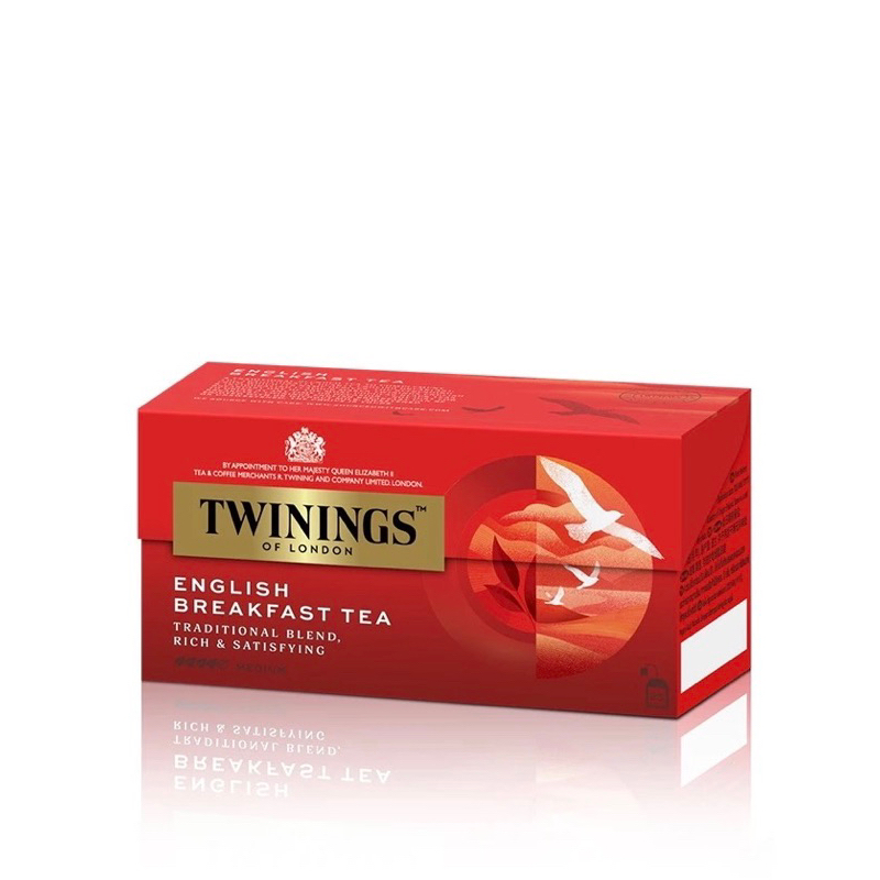 

[READY STOCK] Twinings Teh Hitam Celup English Breakfast Tea 25x2gr