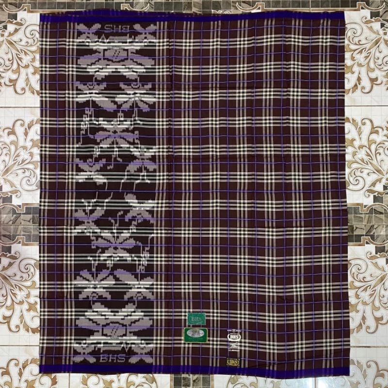 Sarung BHS TKB FS 210/2 Coklat Tua Gold