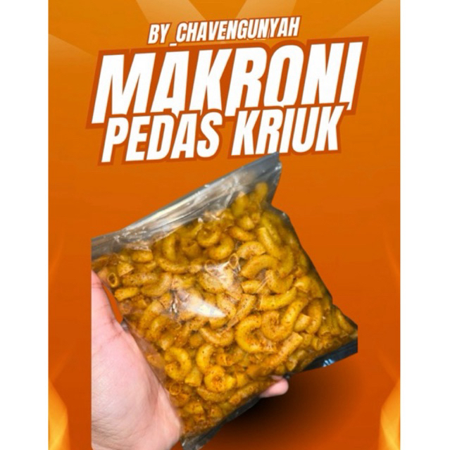 

MAKRONI PEDAS KRIUK 125gr_@Chavengunyah_id