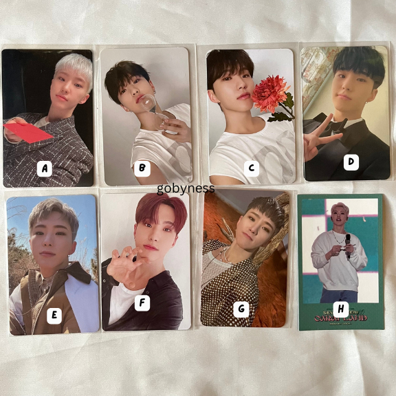 PHOTOCARD WOOZI HOSHI SEVENTEEN FTS TOURING DEAR VER