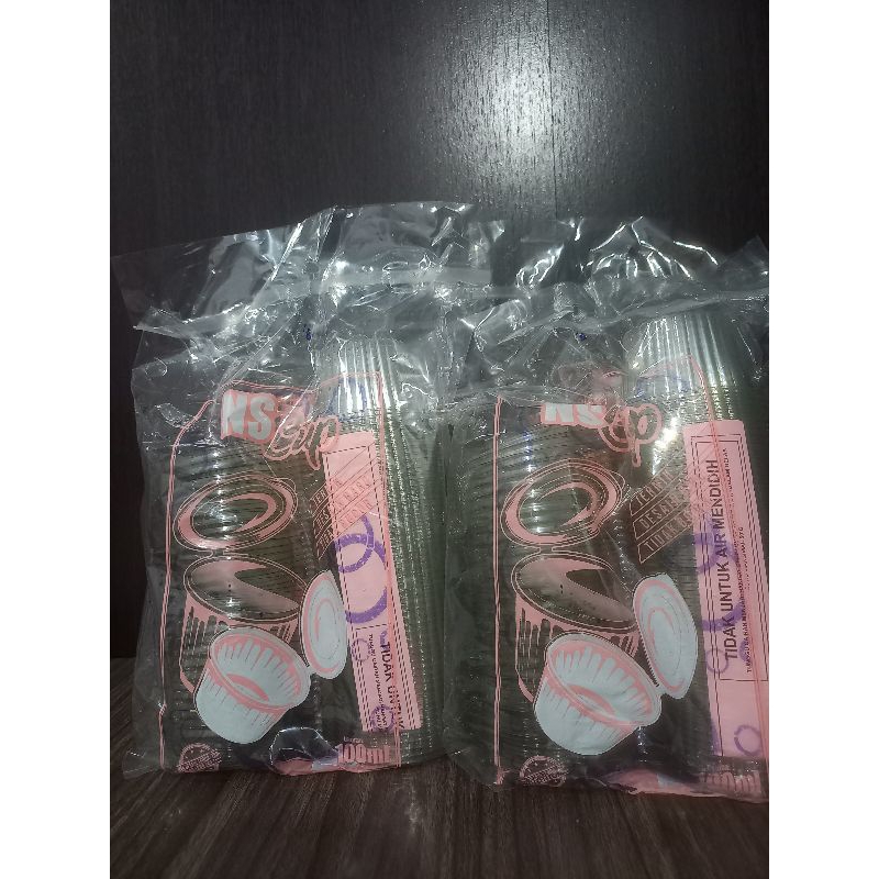 NS cup sambal, cup jelly, cup pudding 100 ml model Belimbing