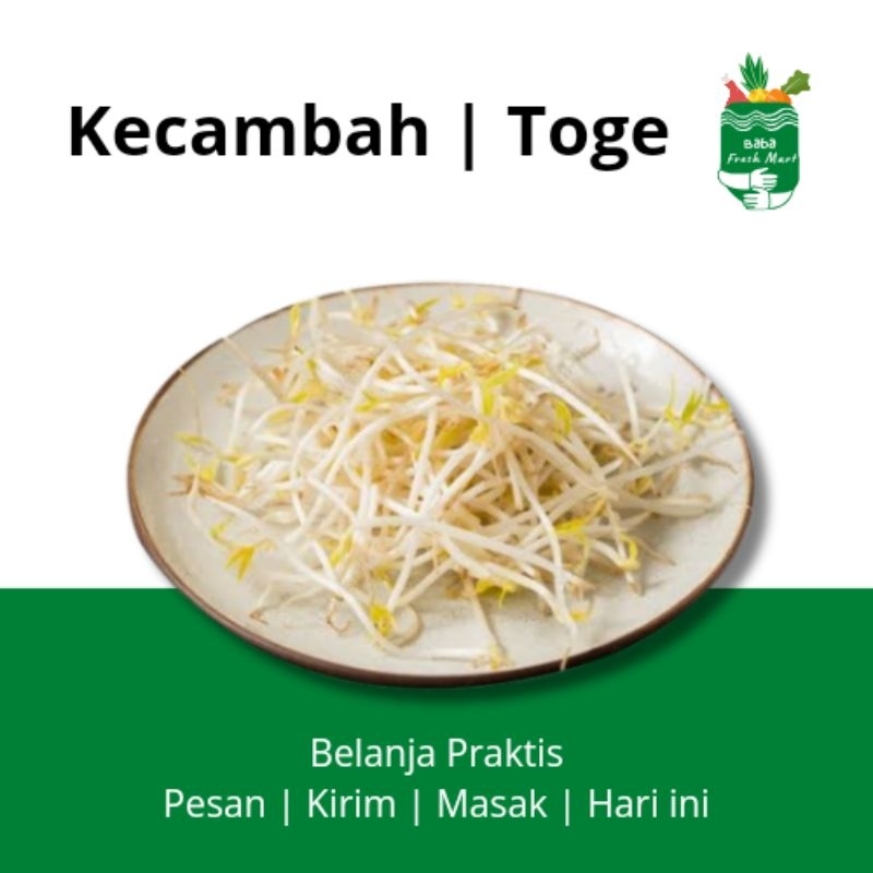 

Kecambah | Toge 250gr - Baba Freshmart