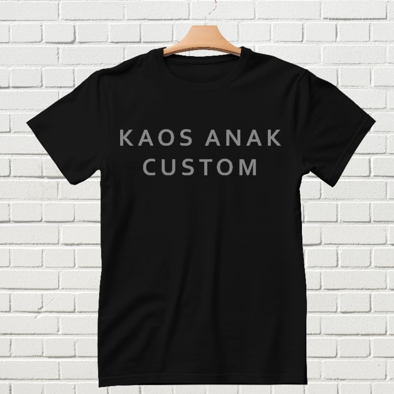 KAOS ANAK CUSTOM DESAIN || KAOS ANAK || BAJU KAOS || KAOS DISTRO