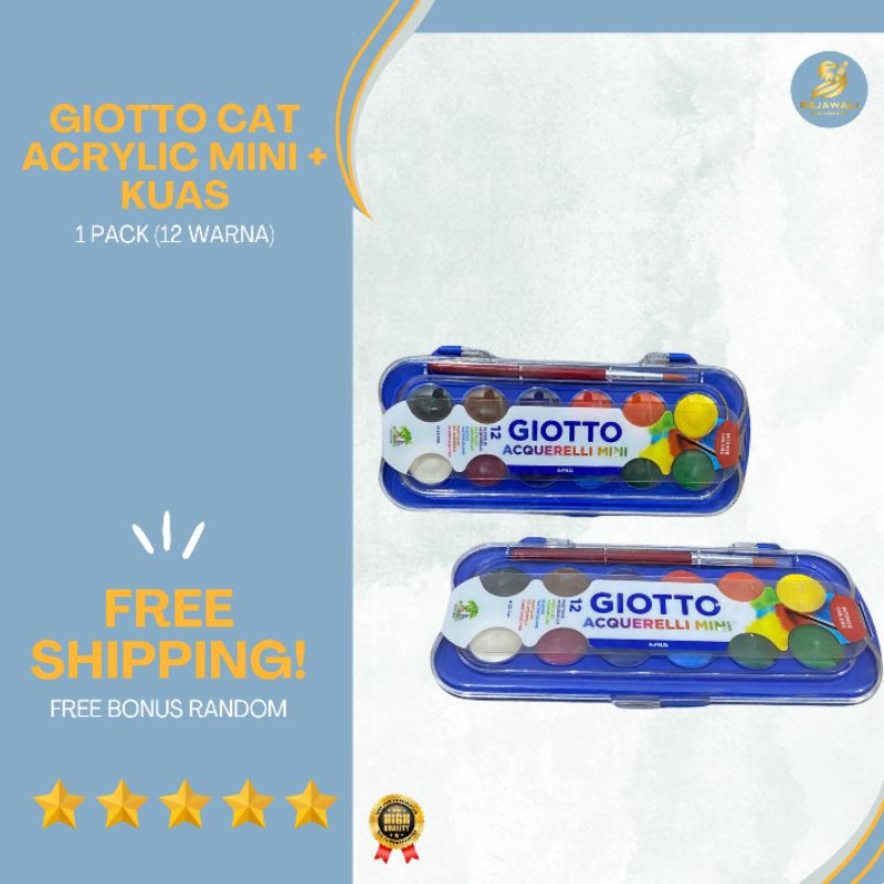 

Giotto Cat Acrylic Mini/ 12 Warna/ HARGA TERJANGKAU KUALITAS TERBAIK!