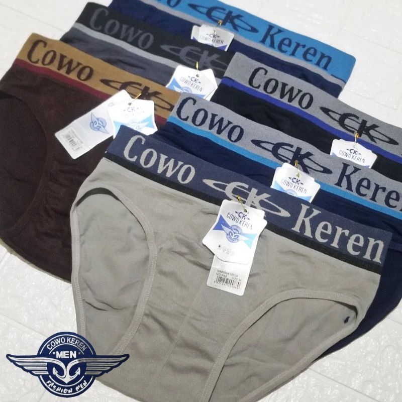 3 pcs | celana dalam pria dewasa |cd pria tanpa jahitan